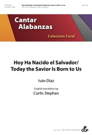 Today the Savior Is Born to Us SAT choral sheet music cover Thumbnail